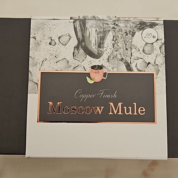 Moscow Mule Pair Of 2 Copper Finish 20oz - Picture 3 of 16